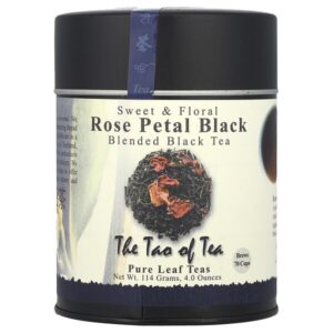 Sweet & Floral, смешанный черный чай, черная роза, 114 г (4 унции) — The Tao of Tea