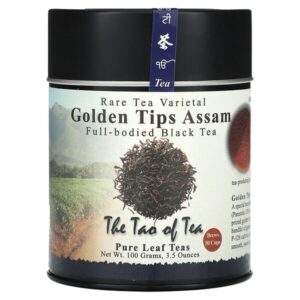 Полнотелый черный чай, Golden Tips Assam, 100 г (3,5 унции) — The Tao of Tea