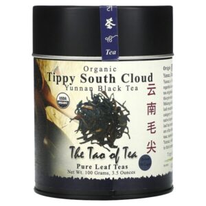 Органический черный чай из провинции Юньнань, Tippy South Cloud, 100 г (3,5 унции) — The Tao of Tea