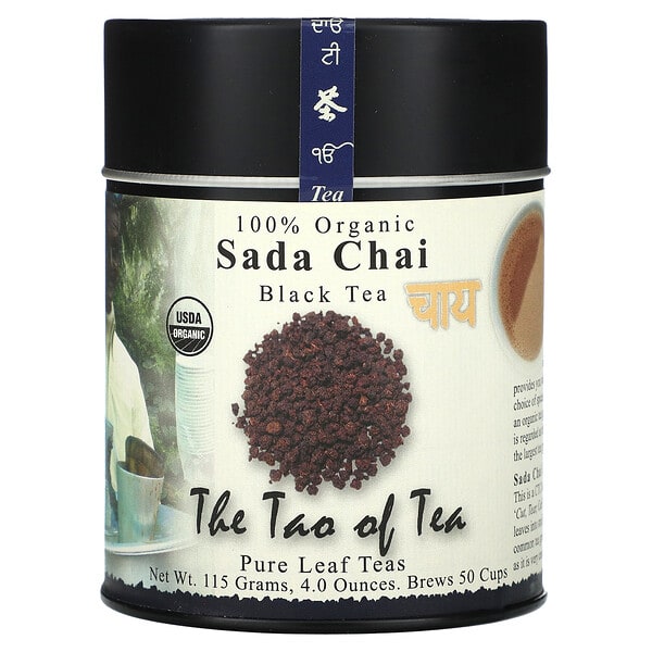 tot91030_v_11.jpg 100% органический черный чай, сада чай, 115 г (4 унции) — The Tao of Tea