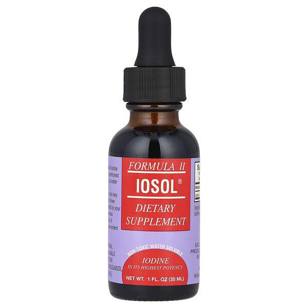 tpc11302_v_29.jpg TPCS, Iosol® Formula II, 1 жидк. Унция (30 мл) (1830 мкг на порцию)