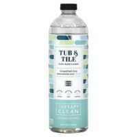 Tub & Tile, очиститель на растительной основе, с цедрой грейпфрута, 710 мл (24 жидк. унции) — Therapy Clean