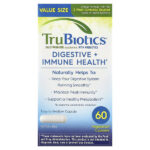 Здоровье пищеварительной и иммунной систем, 60 вегетарианских капсул — TruBiotics