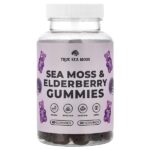 Жевательные мармеладки с морским мохом и бузиной, 60 шт. — True Sea Moss