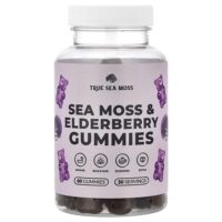 Жевательные мармеладки с морским мохом и бузиной, 60 шт. — True Sea Moss