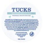 Tucks, пропитанные медикаментами охлаждающие подушечки, 100 подушечек