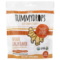 органический натуральный имбирь, 33 пастилки — Tummydrops
