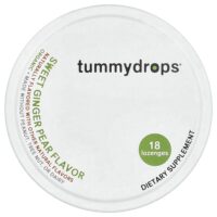 органические сладкие имбирь и груша, 18 пастилок — Tummydrops