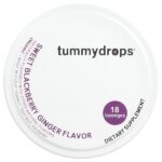 органические леденцы, сладкая ежевика и имбирь, 18 пастилок — Tummydrops