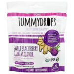 органическая сладкая ежевика и имбирь, 33 пастилки — Tummydrops
