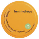 Organic Drops, карамель, тыква и имбирь, 18 пастилок — Tummydrops