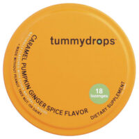 Organic Drops, карамель, тыква и имбирь, 18 пастилок — Tummydrops