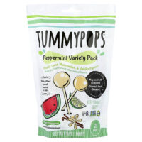 Tummypops®, ассорти с перечной мятой, 21 леденец — Tummydrops