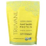 Truvani, Organic Plant Based Protein, Lemon Cookie, 1.44 lbs (654 g)