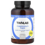 Магний в капсулах, 420 мг, 200 капсул — Twinlab