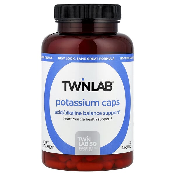 twl01034_v_35.jpg Калий в капсулах, 180 капсул (99 мг в каждой капсуле) — Twinlab