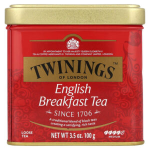 «Английский завтрак», рассыпной чай, 100 г (3,5 унции) — Twinings