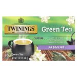 Зеленый чай, жасмин, 20 чайных пакетиков, 40 г (1,41 унции) — Twinings