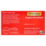 Pure Black Tea, English Breakfast, 50 чайных пакетиков, 100 г (3,53 унции) — Twinings — изображение 2