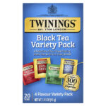 черный чай, набор разных сортов, 20 чайных пакетиков, 40 г (1,41 унции) — Twinings