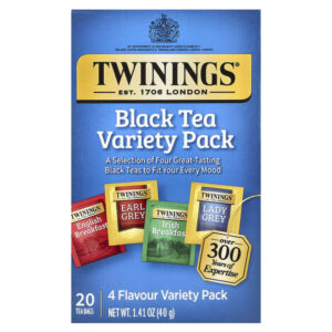 черный чай, набор разных сортов, 20 чайных пакетиков, 40 г (1,41 унции) — Twinings