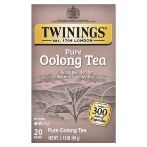 Origins, китайский чай Улун, 20 чайных пакетиков, 1,41 унции (40 г) — Twinings