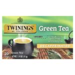 зелёный чай, без кофеина, 20 чайных пакетиков, 40 г (1,41 унции) — Twinings