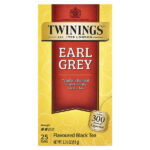 Классический чай "Эрл Грей", 25 пакетиков, 1.76 унций (50 г) — Twinings