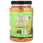Twin Peaks Ingredients, Protein Puffs, халапеньо и чеддер, 300 г (10,6 унции)