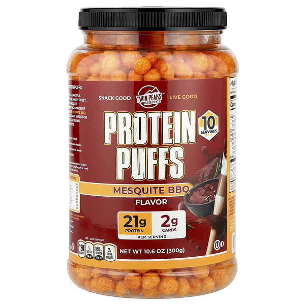 twp79608_v_24.jpg Twin Peaks Ingredients, Protein Puffs, барбекю из мескита, 300 г (10,6 унции)