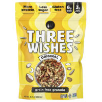 Гранола без злаков, оригинальная, 227 г (8 унций) — Three Wishes