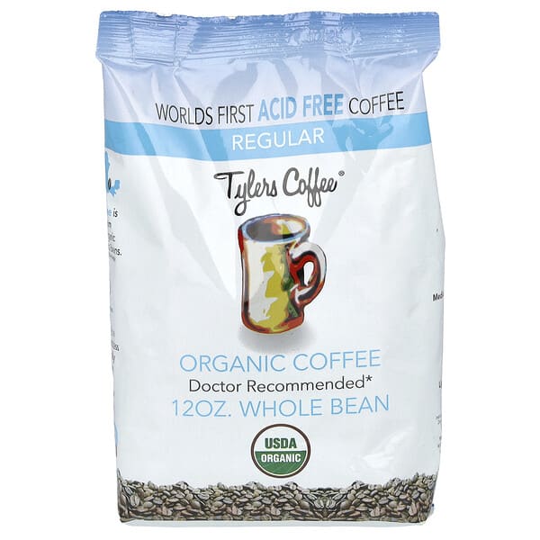 tyc83617_v_25.jpg Органический кофе, обычный, цельные зерна, 12 унций — Tylers Coffees