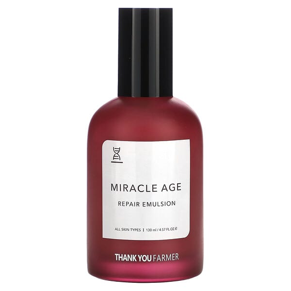 tyf98010_v_9.jpg Miracle Age, восстанавливающая эмульсия, 130 мл (4,57 жидк. унции) — Thank You Farmer