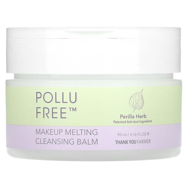tyf98191_v_14.jpg Pollufree, тающий очищающий бальзам для макияжа, 90 мл (3,16 жидк. унции) — Thank You Farmer
