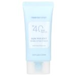 Увлажняющий солнцезащитный крем Sun Project, SPF 40, 50 мл (1,69 жидк. Унции) — Thank You Farmer