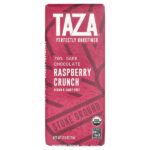 70% темный шоколад, хрустящая малина, 70 г (2,5 унции) — Taza Chocolate