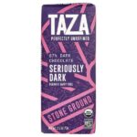 87% Dark Chocolate, Seriously Dark, 2.5 oz (70 g) — Taza Chocolate