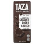 70% темный шоколад, хрустящее шоколадное печенье, 70 г (2,5 унции) — Taza Chocolate