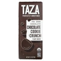 70% темный шоколад, хрустящее шоколадное печенье, 70 г (2,5 унции) — Taza Chocolate