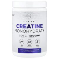 Clean, моногидрат креатина, без добавок, 500 г (17,6 унции) — TypeZero