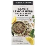 Рассол для курицы с чесноком, лимоном и травами, 106 г (3,75 унции) — Urban Accents