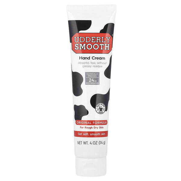 udd60259_v_15.jpg Udderly Smooth, Крем для рук оригинального состава, 4 унции (114 г)