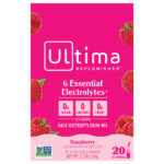 Смесь электролитов, малина, 20 пакетиков по 3,2 г (0,11 унции) — Ultima Replenisher