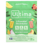 6 Essential Electrolytes, Daily Electrolyte Drink Mix, Tea Fresher Variety Pack, 16 Stick Packs, 2 oz (56 g) — Ultima Replenisher