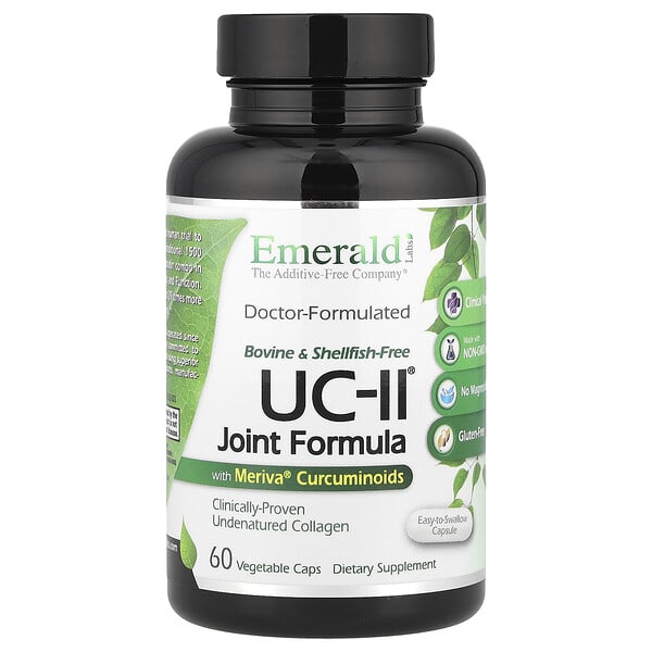 ulb00215_v_48.jpg UC-II Формула для здоровья суставов, 60 растительных капсул — Emerald Laboratories