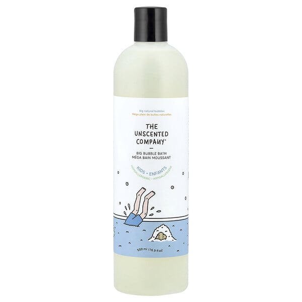 unc00005_v_8.jpg Kids, пена для ванн, без отдушек, 500 мл (16,9 жидк. Унции) — The Unscented Company