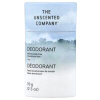 Дезодорант, без алюминия, без отдушек, 70 г (2,5 унции) — The Unscented Company