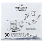 Таблетки для посудомоечной машины, 30 таблеток, 360 г (12,7 унции) — The Unscented Company