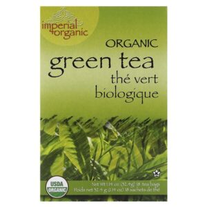 Imperial Organic, зеленый чай, 18 чайных пакетиков, 32,4 г (1,14 унции) — Uncle Lee's Tea