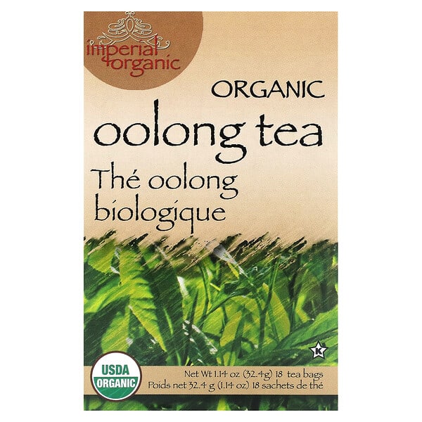 unl00002_v_17.jpg Imperial Organic, чай улун, 18 чайных пакетиков, 32,4 г (1,14 унции) — Uncle Lee's Tea